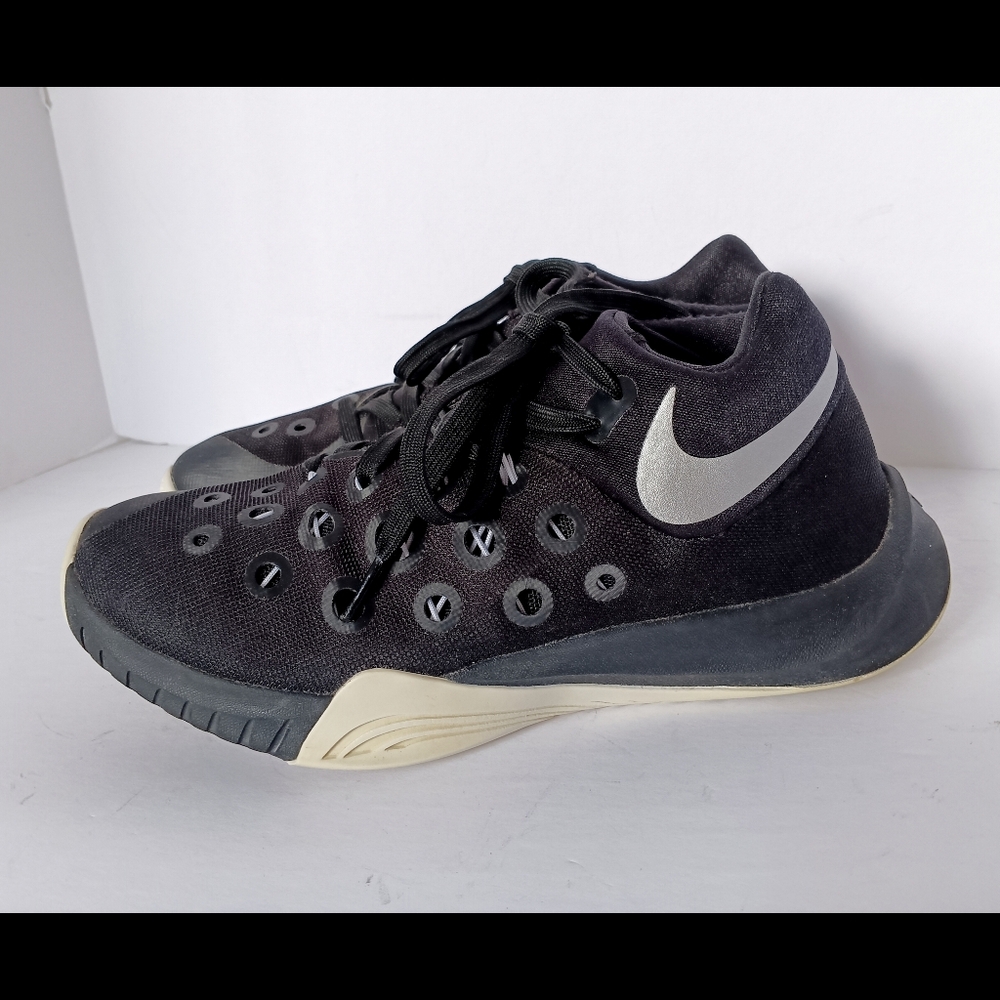 🖤*4/$15* Nike Zoom Hyperquickness 3 Basketball Shoes Sneakers Black Mens 6.5